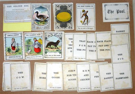 THE GOLDEN EGG Card Game originally by David Ogilvy in 1860s and then by John Jaques in 1879.